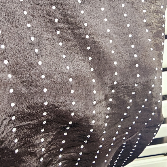 Zara Mini Waterfall Open Back Cocktail Party Dress Black Crystal size M - Picture 11 of 16